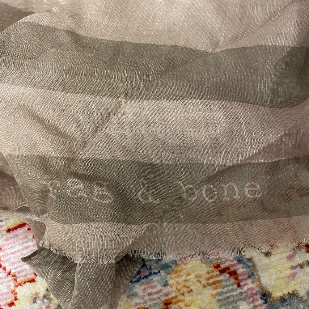 NWT Rag & Bone Hera Beach Wrap in Light Sand - Picture 3 of 4